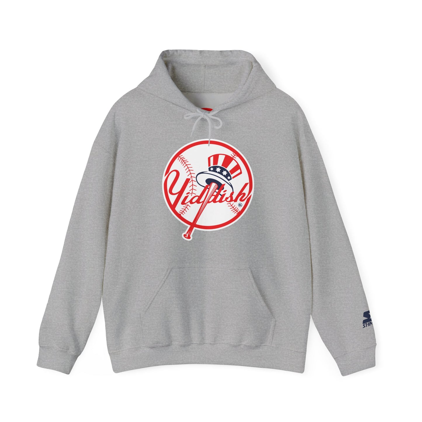 NY Yiddish Hoody Grey