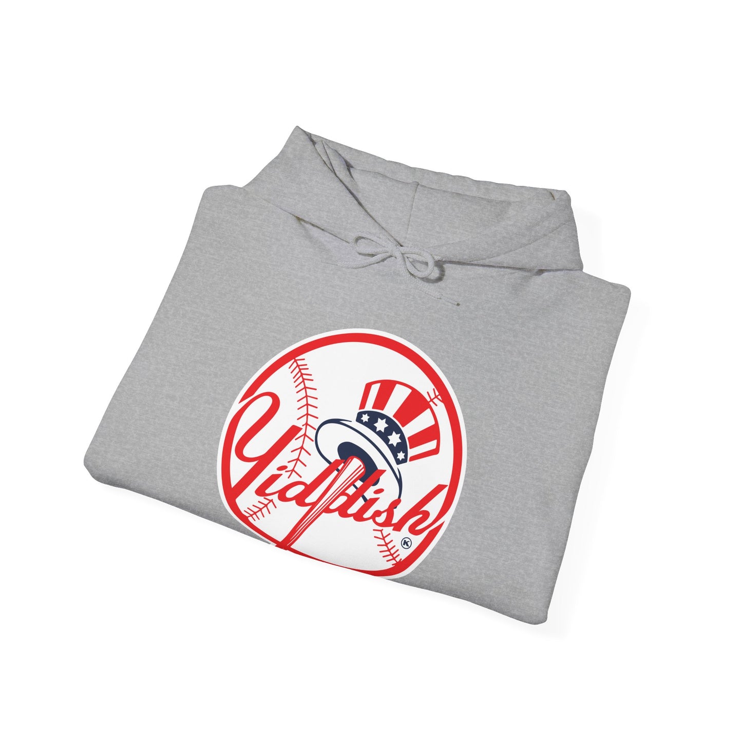 NY Yiddish Hoody Grey