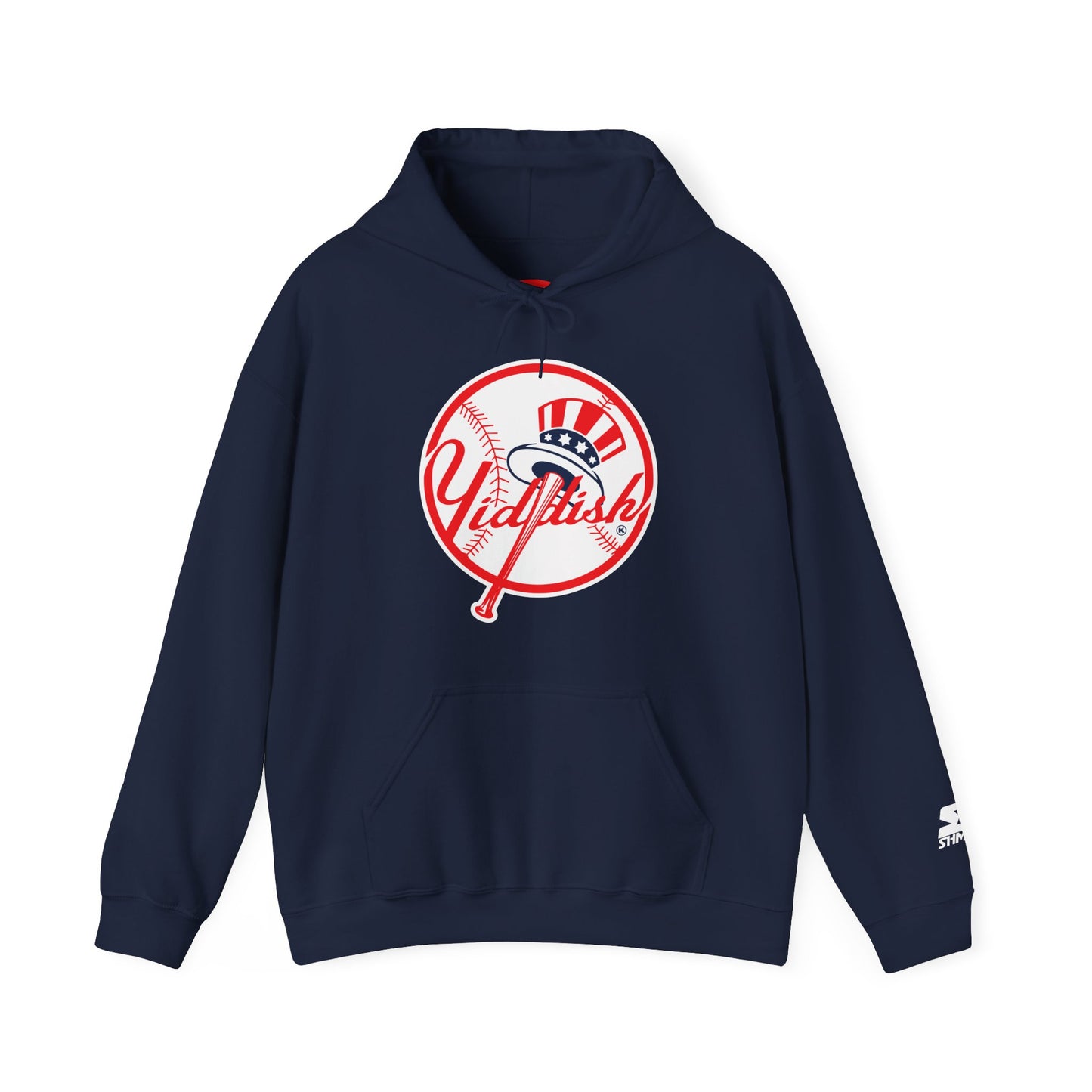 NY Yiddish Hoody Navy