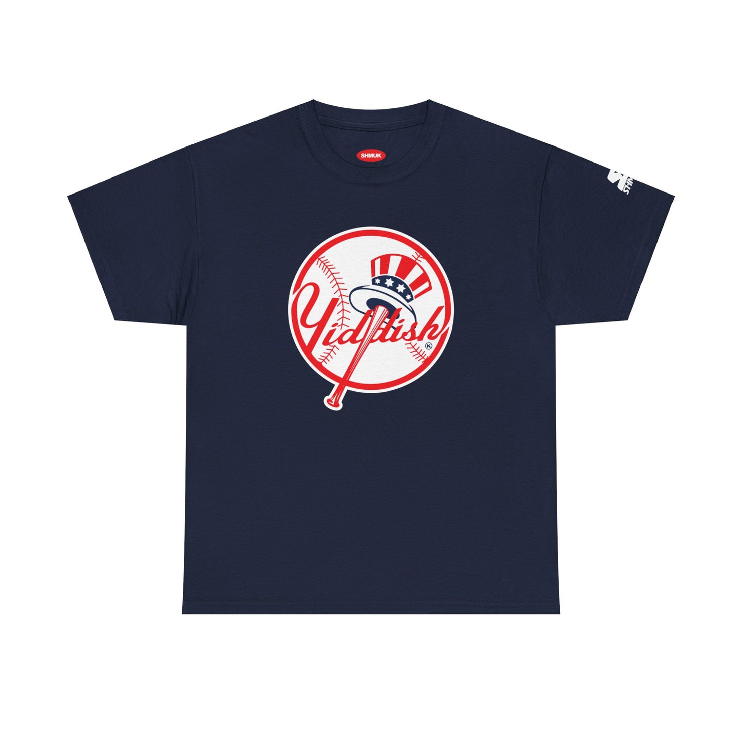 NY Yiddish Tee Navy