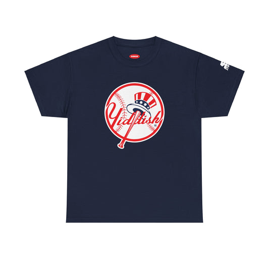 NY Yiddish Tee Navy